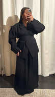 Blazer oversize avec ceinture MAISON ZINA