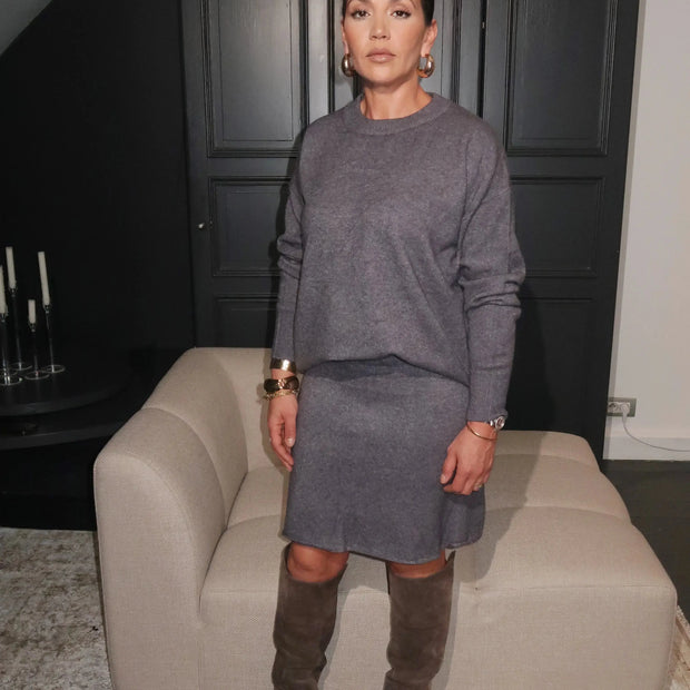 Ensemble 2 pièces - jupe en maille MAISON ZINA